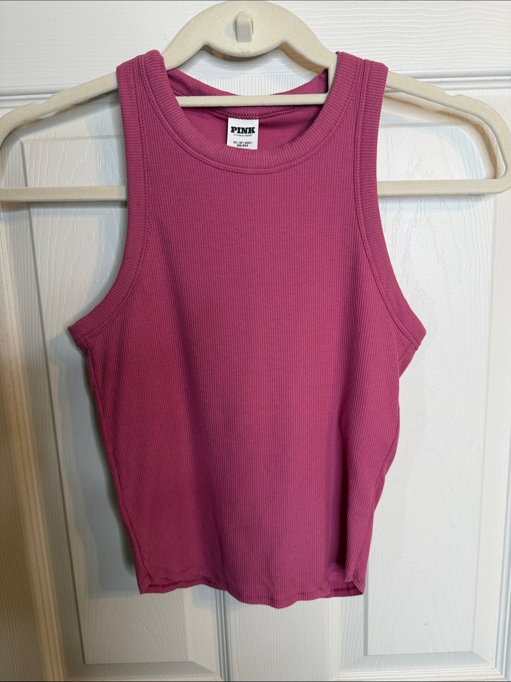 PINK Victoria's Secret Magenta Ribbed Tank